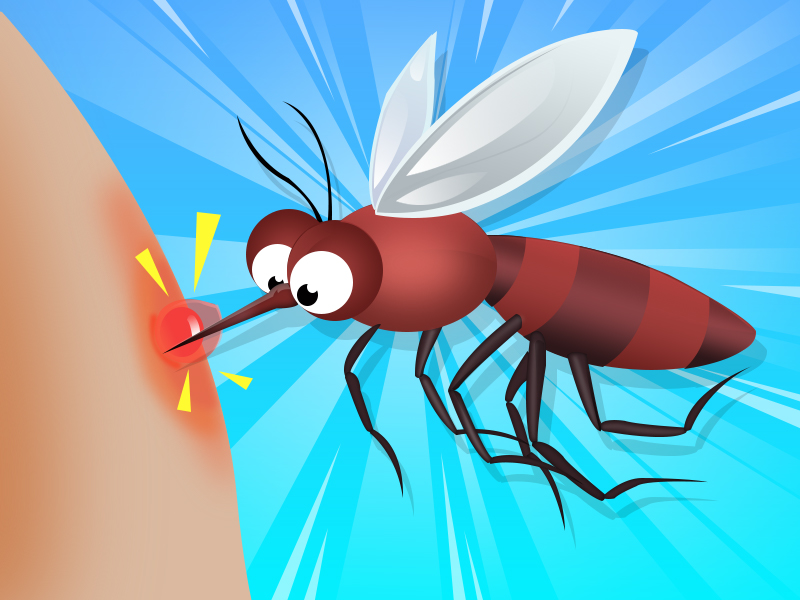 Mosquito Bite 3d